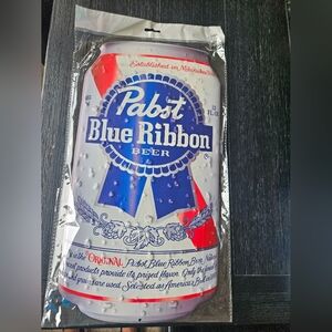 Pabst Blue Ribbon Beer Can Shaped Sign